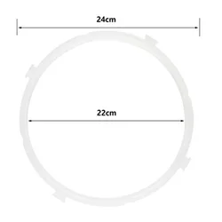 1szt Szybkowar elektryczny Wymienny gumowy pierścień uszczelniający do kuchenki 5L/6L Akcesoria do domowych urządzeń kuchennych