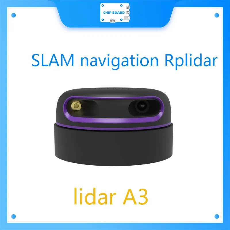 

SLAM навигация Rplidar лидарный датчик A3, лазерный измерительный комплект, избегающие препятствий с расстоянием измерения 25 м для Jetson Nano