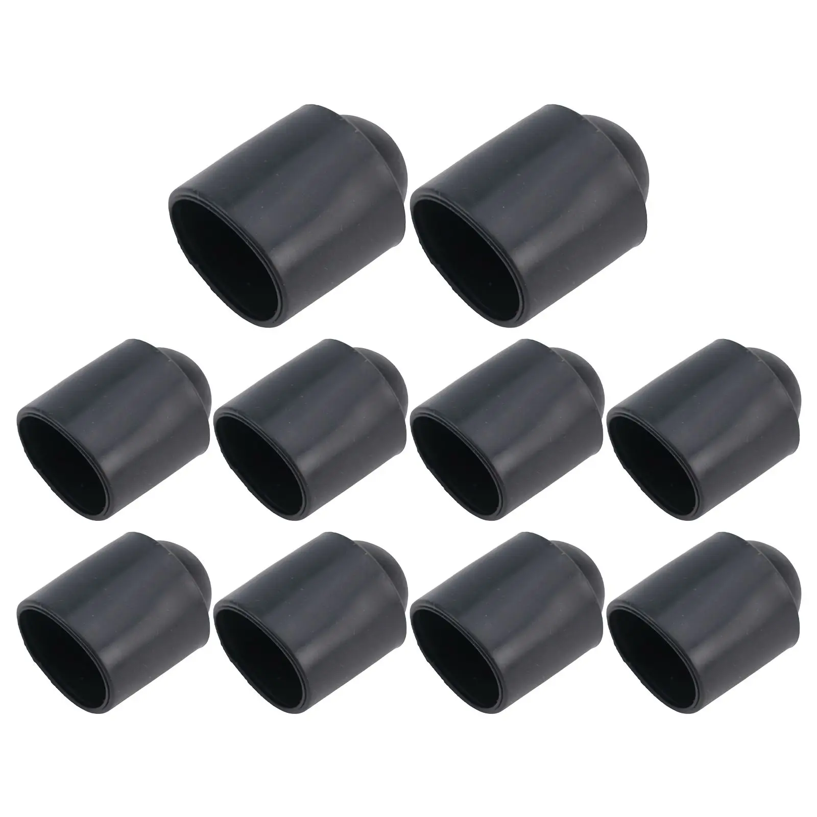 

Pool Cue Cover Billiard Cue Cover Snooker Cue Cover Cue Protector Cap 10pcs 2.8cm Inner Diameter Elastic Rubber