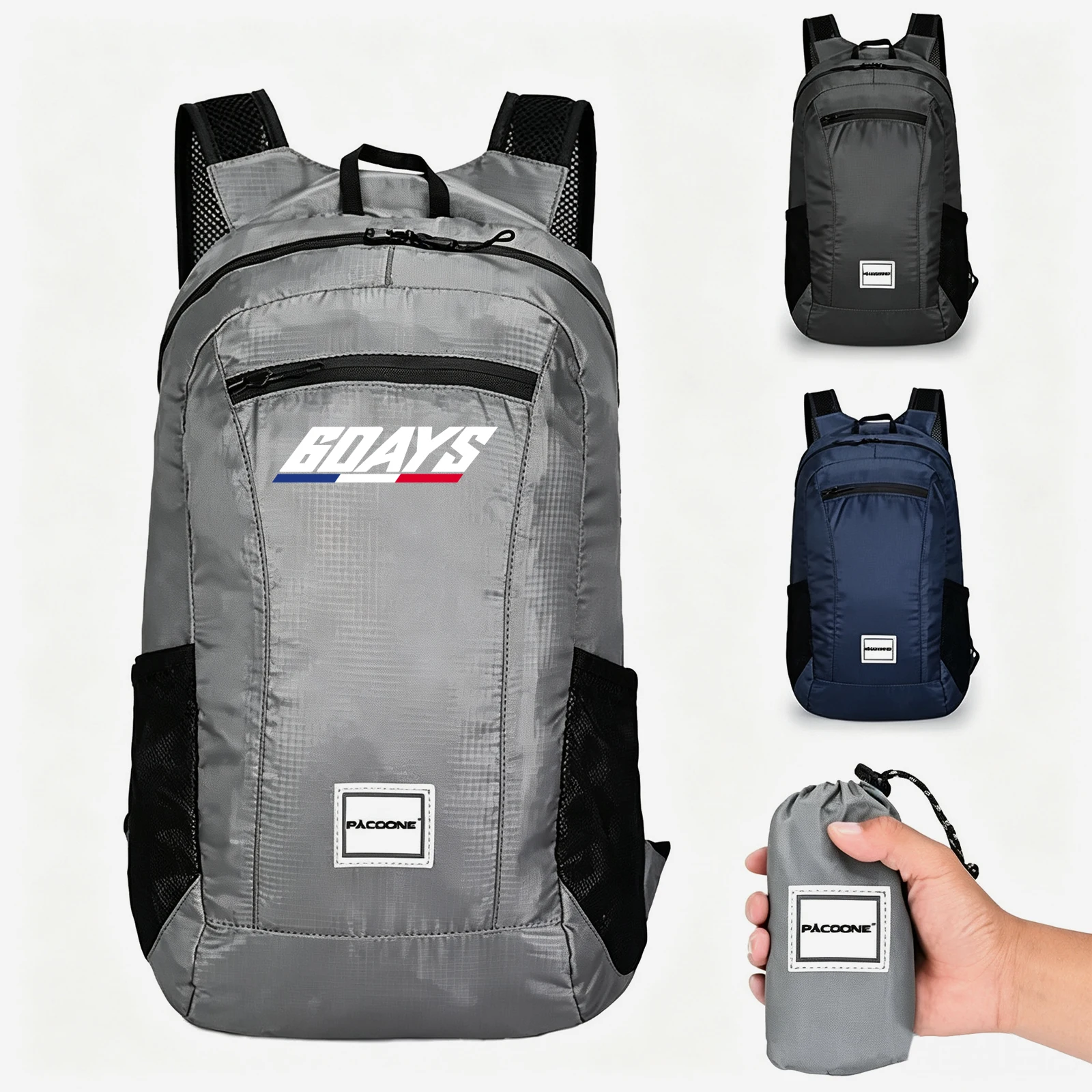 For KTM 6DAYS Series – Lightweight Foldable Motorcycle Backpack, Easy Storage Compact Travel Daypack for Men Women