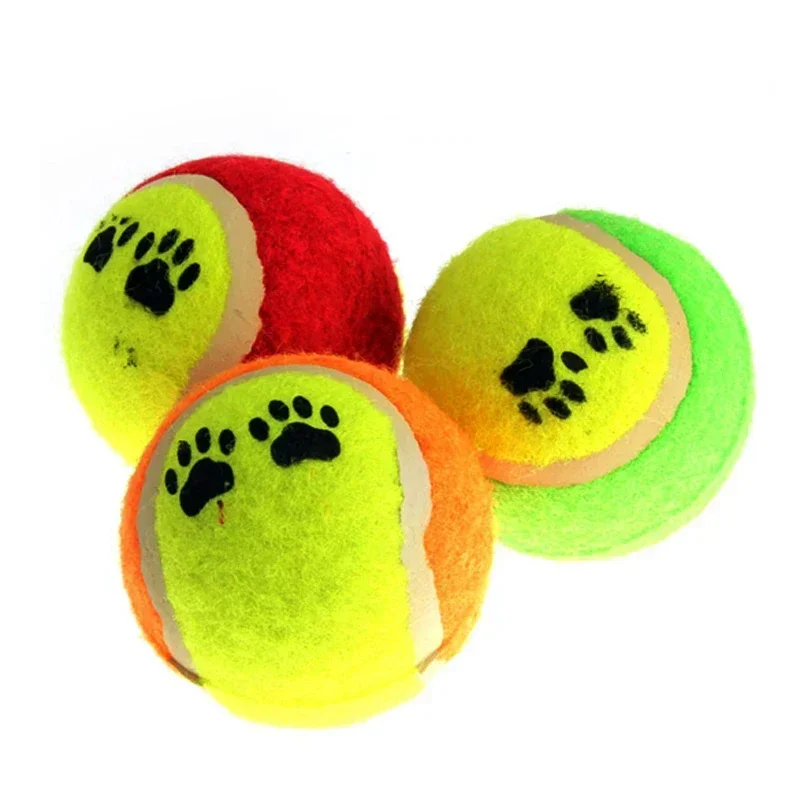 Tennis Dog Balls Dog Toys Run Fetch Throw Play Pet Puppy Toys For Dog\'s Training Pet Supplies 1pc