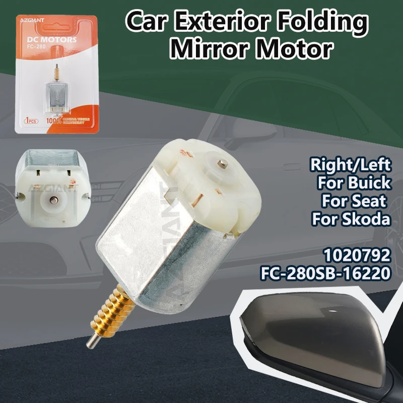 

Ремонт мотора электропривода складных зеркал для Skoda Kodiaq NS6 NS7 NV7, Superb II, Seat Leon III, Alhambra, Buick Envision