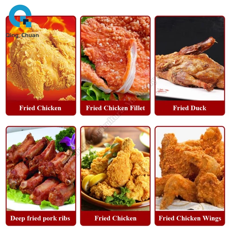 Fried Chicken Stove Pressure High Voltage Gas/Electric Commercial  Stainless Steel Electric Heating Fried Chicken Equipment