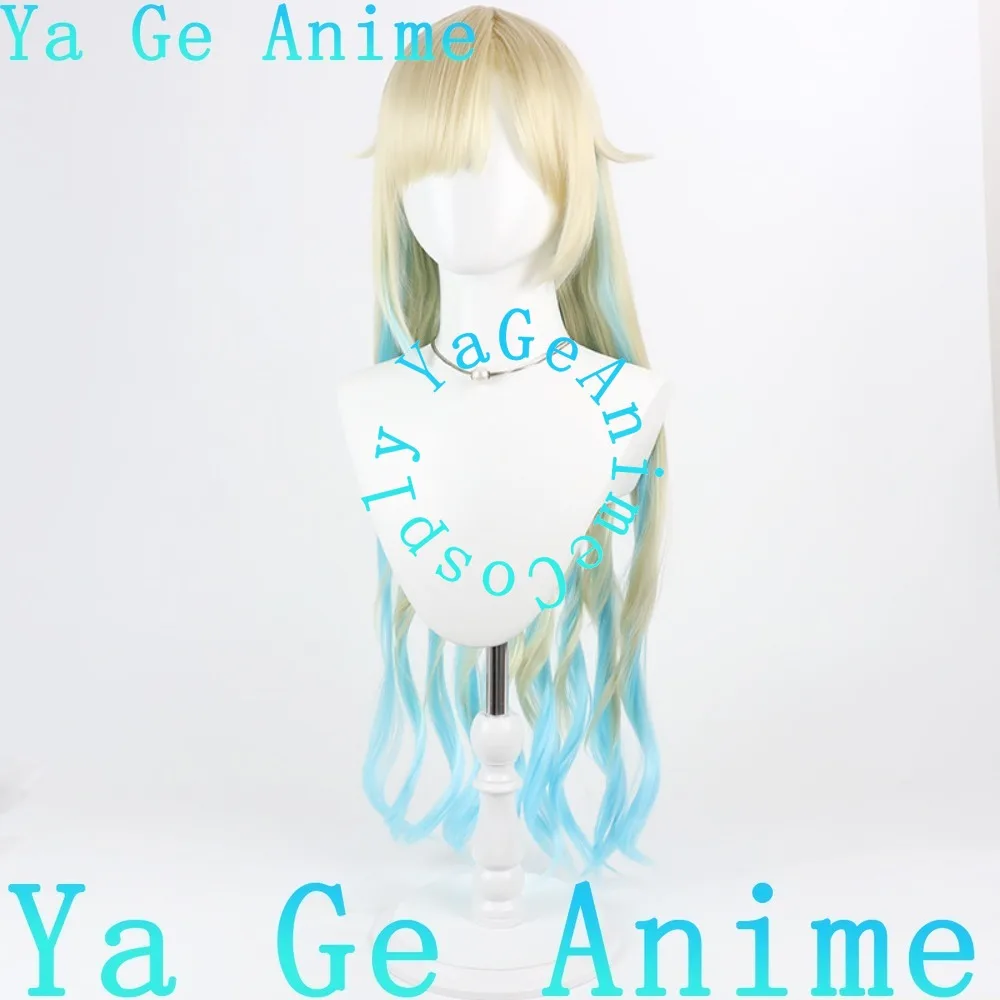 

Anime Cosplay Wig Anime Game Cosplay Party Costume Props Synthetic Heat-resistant Fiber Gradient Mixed Color Hair