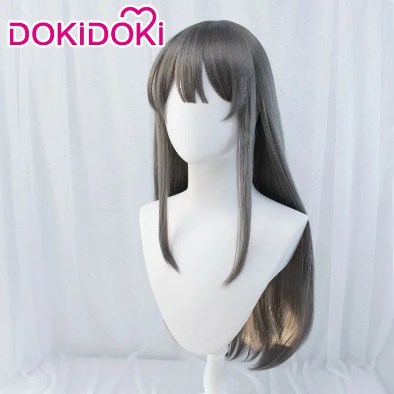 사쿠라지마 마이 가발 애니메이션 Seishun Buta Yarou wa Bunny Girl DokiDoki Senpai no Yume wo Minai 코스프레 가발 헤어핀