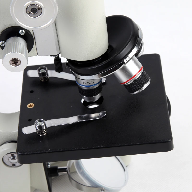 XSP02 PROFESSIONAL STUDENT MONOCULAR BIOLOGICAL MICROSCOPE, 40X-640X MAGNIFICATION