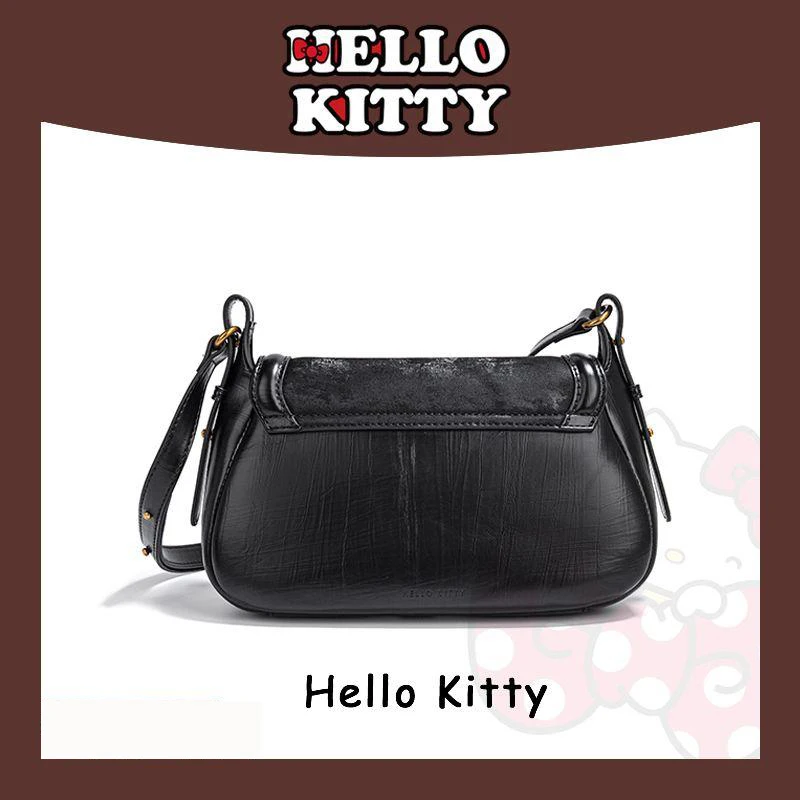 Kawaii Hello Kitty Shoulder Bag Retro Armpit Bag Personalized Commuter Ladies Crossbody Cartoon Bag Birthday Gift for Friends