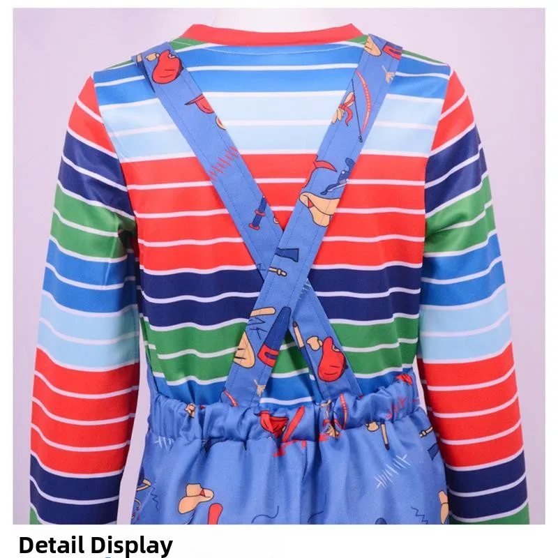 loween オーバーオール パフォーマンスコスチューム 女性用 エスニックウェア ステージ衣装 ズボン スーツ 夏 206 ブランドなし