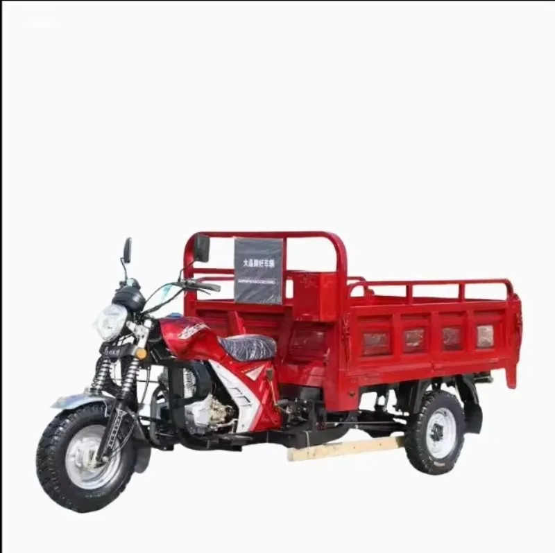 Factory Wholesale 60V 1200W Electric Tricycle For Cargo Loading Open Body Type Cargo tricycle Open Steel Body