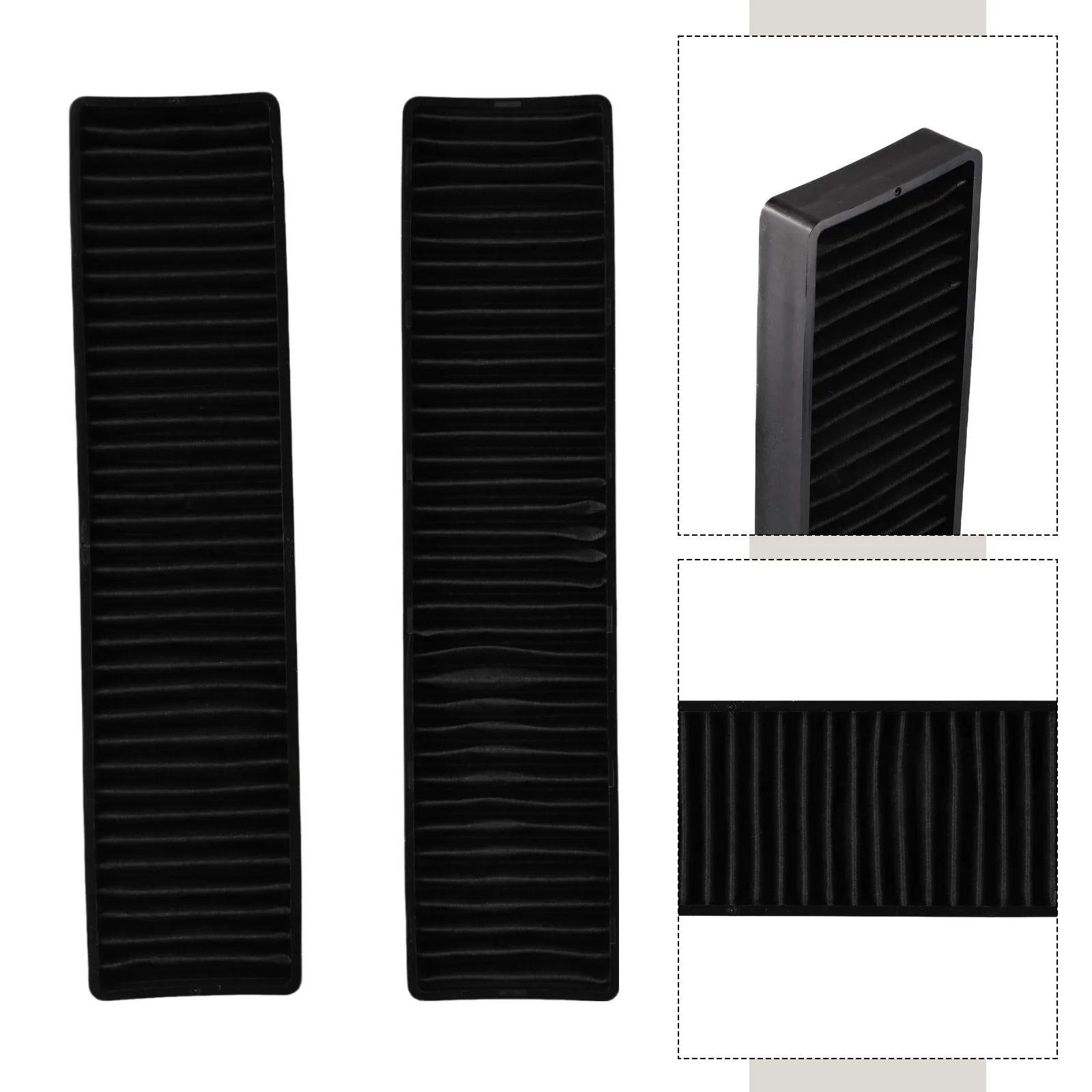 

2pcs 5230W1A003A Microwave Oven Activated Carbon Filters (11 X 2.56 Inches) For Kitchens Appliances