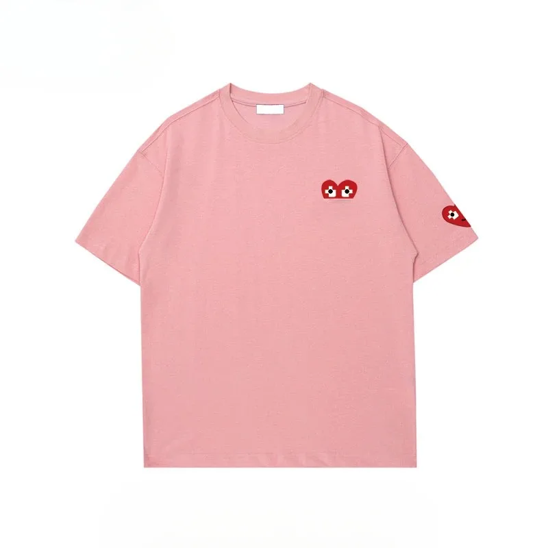 High Quality Trend Luxury Short-sleeved T-shirt Men's Comfort 2026 Summer Crew Neck Pullover Genderless Couple Top - view 4
