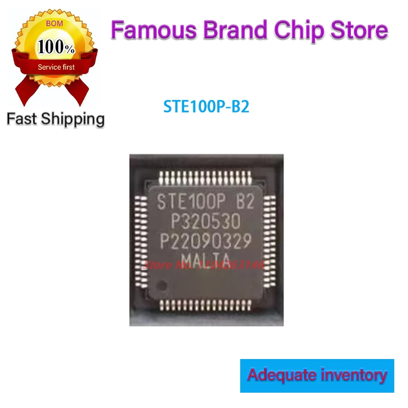 

5PCS New STE100P-B2 / STE100P B2 / STE100PB2 / STE100P TQFP64