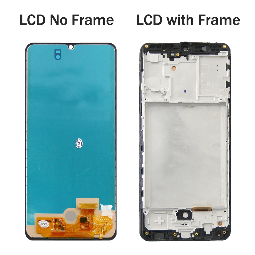 A31 A315 SM-A315F/DS A315G/DS Display Screen with Frame, for Samsung Galaxy A31 Lcd Display Touch Screen Digitizer Replacement