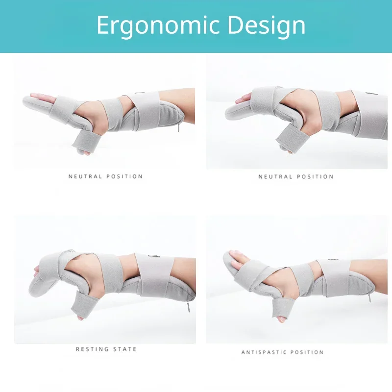 Stroke Hand Brace Support Adjustable Finger Night Hand Splint Support Orthopedic Wrist Rest Arthritis Tendonitis Rehabilitation