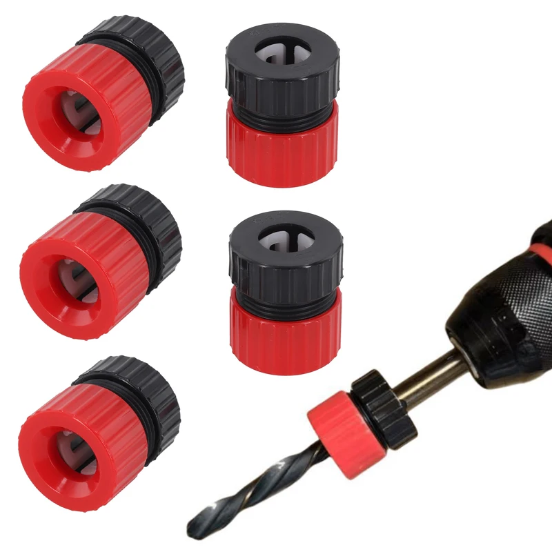 5PCS 3-13mm Precise Drill Bit Depth Stop Collar Drill Bit Adjustable Depth Guide Stop Collars Power Tools