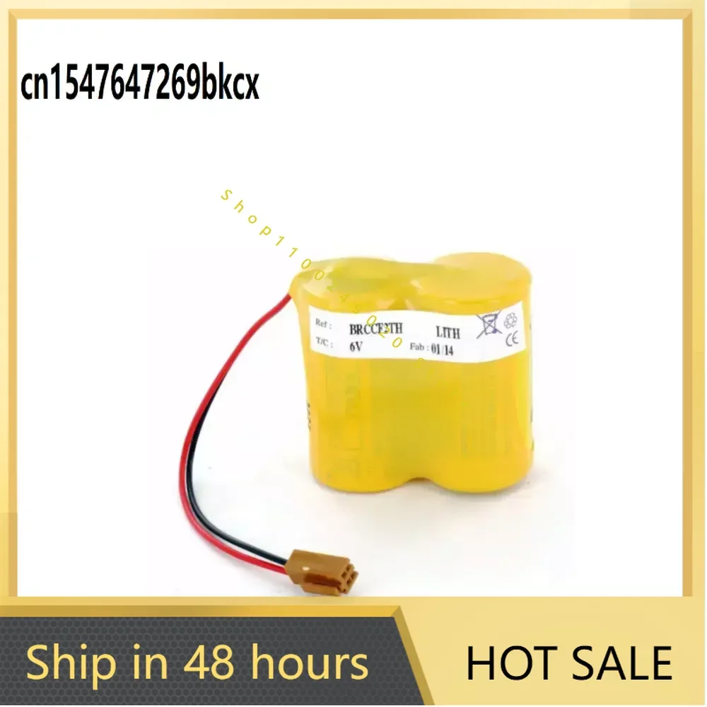5/pcs High Quality 6V 5000mAh BR-CCF2TH For Panasonic with w/2P plug PLC FANUC Lithium Batteries