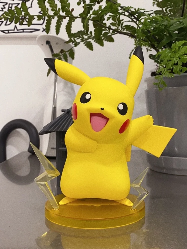 Figurine d'action Pokemon originale en Pvc, Pikachu Eevee Leafeon Gengar Bulbasaur Charmander écureuil Mew Jigglypuff, poupées de Collection