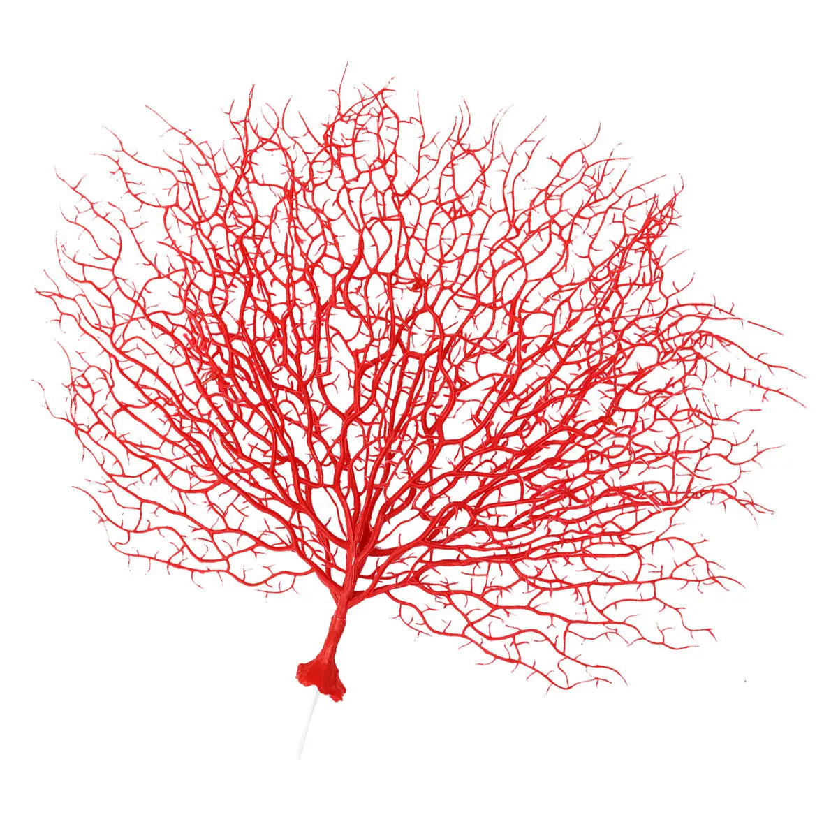 

1Pcs Fake Coral Branch Plastic Artificial Coral Decoration Red for Aquarium Wedding Home Decor Landscape Large Decorative Corals