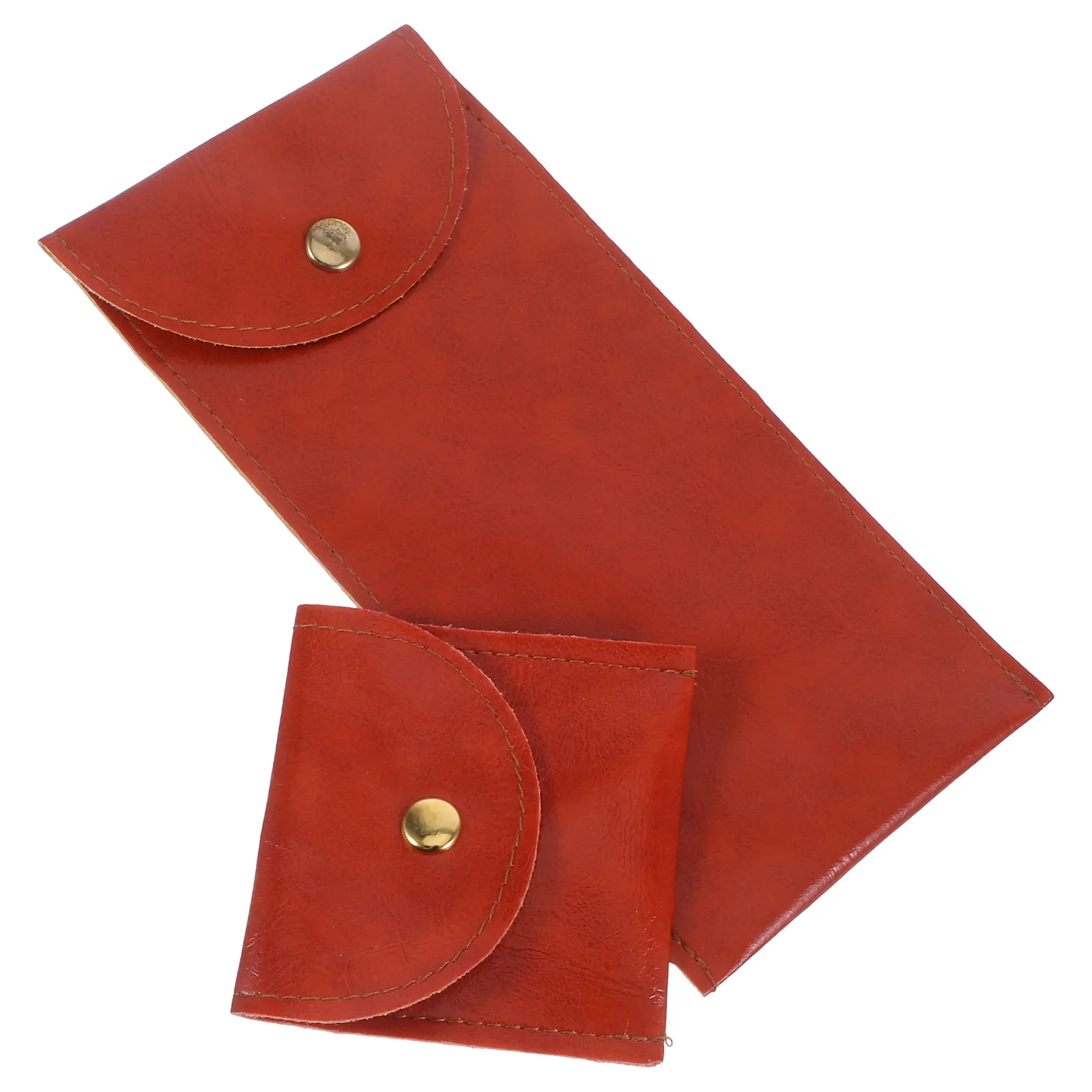 2 قطعة حقيبة النظارات الناعمة المحمولة بولي Case حافظة نظارات شمسية نظارات تخزين السفر الاستخدام اليومي الحقيبة الواقية