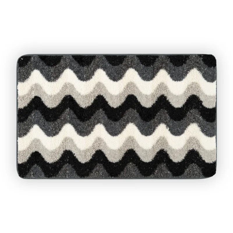 Entry Door Mat, Living Room Carpet, Bedroom Bedside Mat, Bathroom Anti-slip and Water-absorbing Foot Mat
