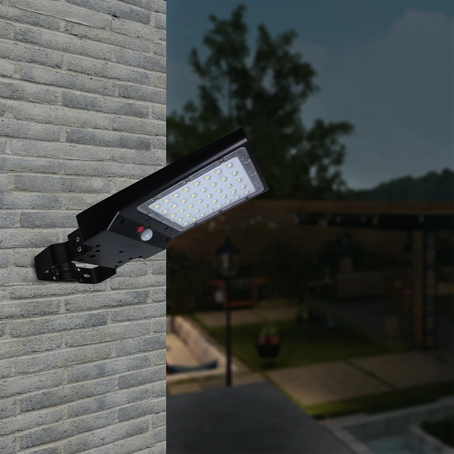 

All-in-One Light Emitting Diode Solar Motion Sensor
