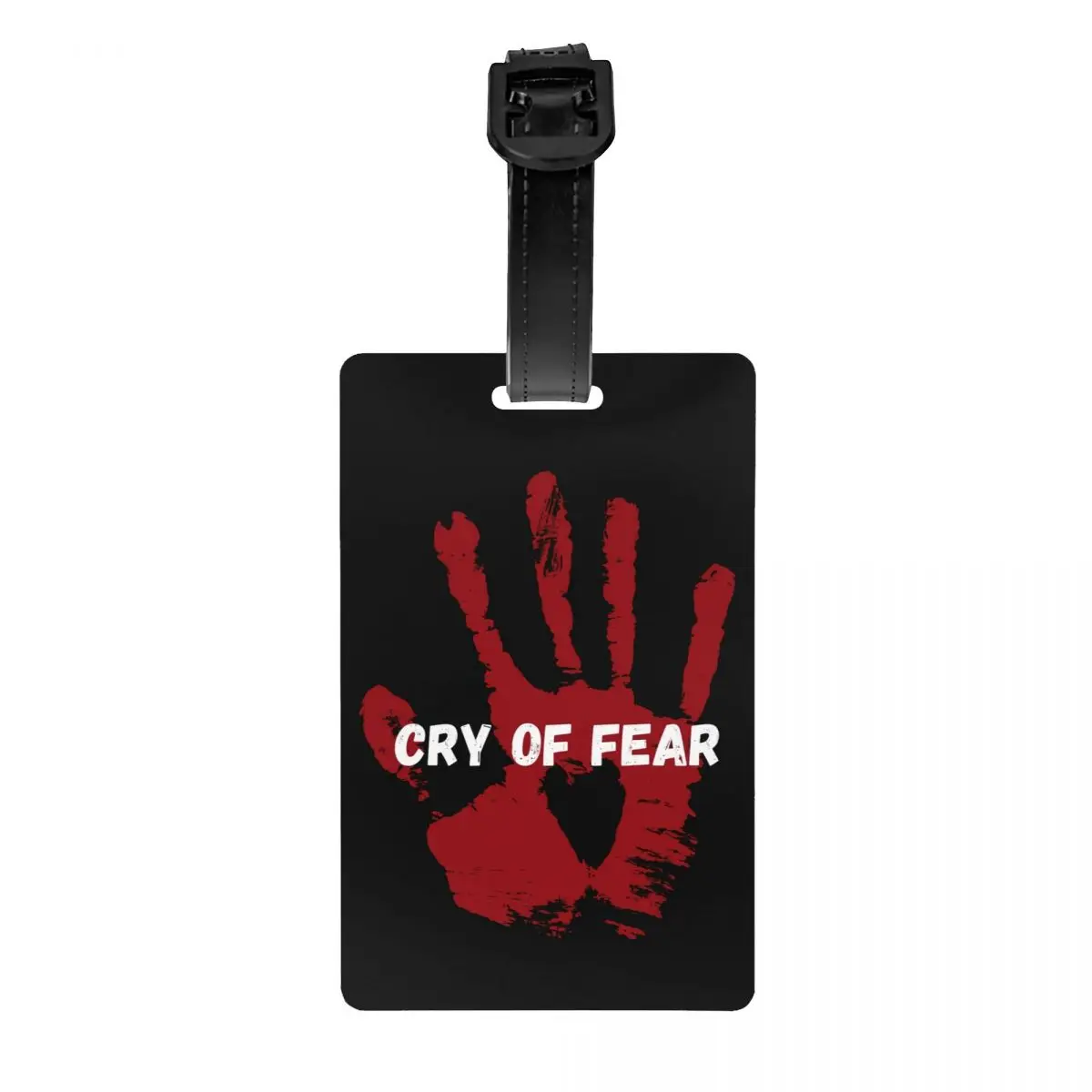 

Custom Cry Of Fear Luggage Tag Privacy Protection Baggage Tags Travel Bag Labels Suitcase