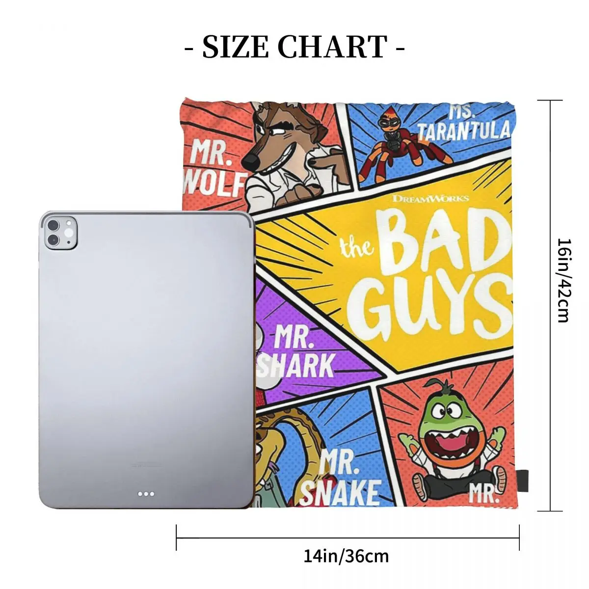 나쁜 녀석 귀여운 배낭 캐주얼 드로스트링 가방 신발 가방 여행 학교용 책 가방