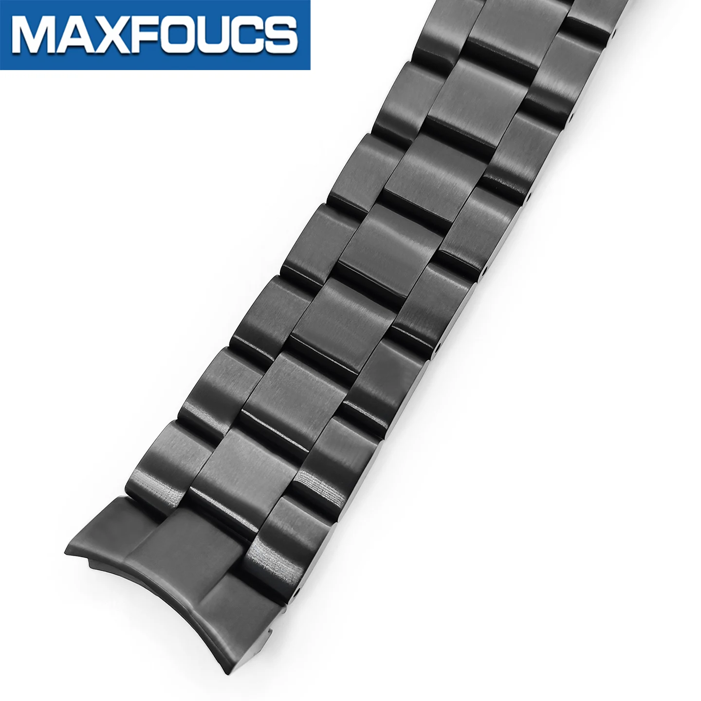 Samurai Stahlarmband MOD Passend für SKX Uhrengehäuse Gebürstetes Armband Doppelverschluss mit Druckknopf Uhrenteile Reparaturzubehör – Detail 7