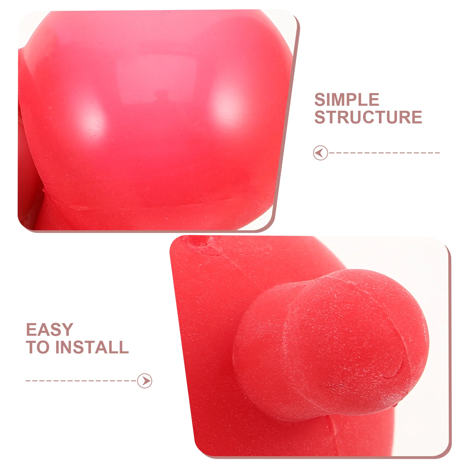 10 قطعة لتقوم بها بنفسك فقاعة إدراج ضغط كرات بلاستيكية داخلية صياغة الدعائم اكسسوارات تعزيز المشاريع واقعية اللمس يشعر متعددة #4