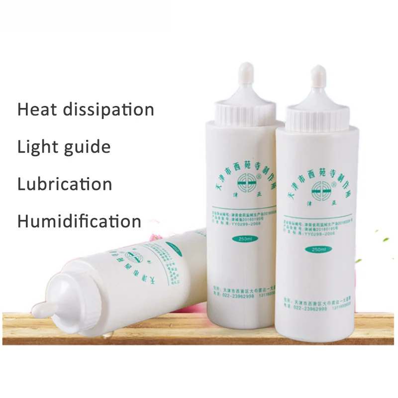 250ML Ultrasonic Transmission Gel Coupling Conductive Jelly Couplant Ultrasound Cold Gel For Laser Hair Removal Beauty Machine