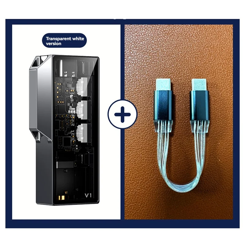 BAAE V1 Dual CS43131 DAC/AMP With Versatile Output Ports And Wiring Free Adapter Type-C