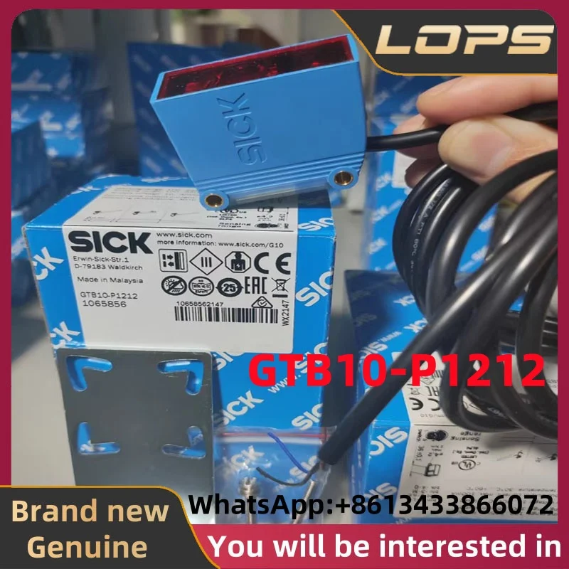 

GTB10-P1212 Brand new original SICK Photoelectric switch sensor, large quantity in stock, welcome to consult