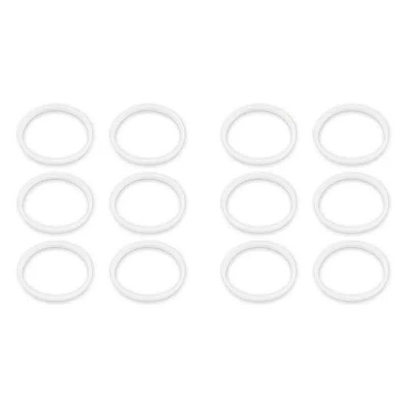 Hot SV-12 Pack Rubber Gaskets Replacement Seal White O-Ring For Ninja Juicer Blender Cups Replacement Parts Seals BL770 Small