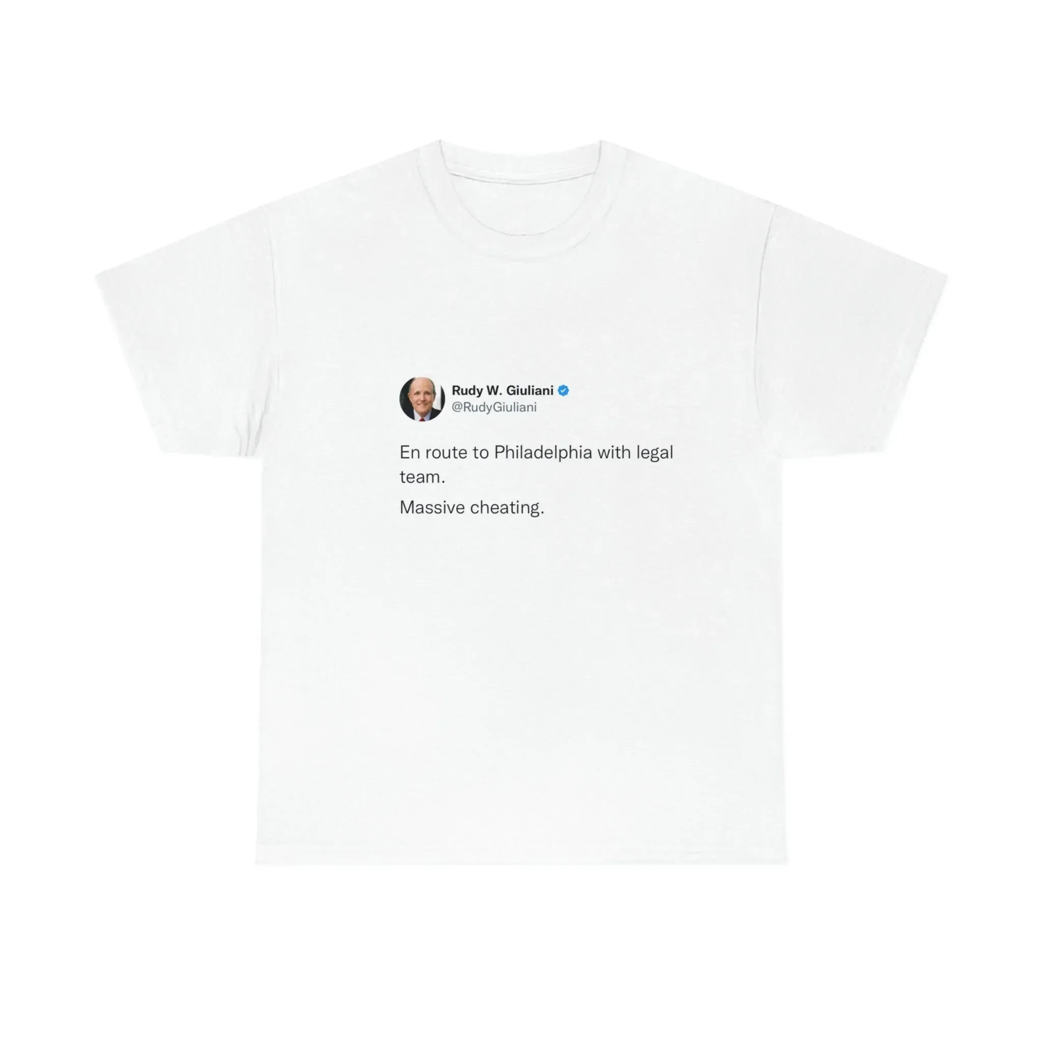 Rudy Giuliani Philadelphia Tweet Tee