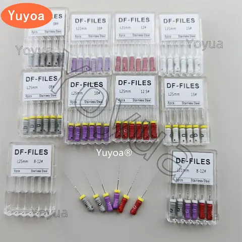 5 x 6pcs/box Dental D FINDER Files Rotary Files 8 10 12 15 Endodontic Treatment Use For Root Canal Dentistry Endo Instrument