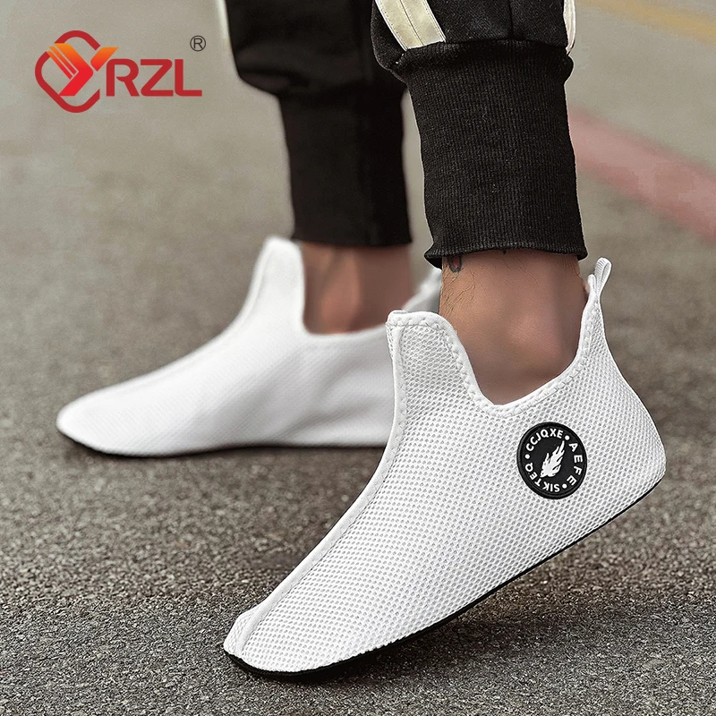 YRZL Sneakers Men Casual High Top Shoes Comfortable Breathable Unisex Sports Shoes Non Slip Lightweight Shoes for Couple 36-47