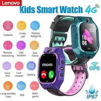 Reloj Inteligente VIVO para Niños, 4G, SOS, GPS, Localización, Tarjeta SIM, Llamadas, Cámara, Resistente al Agua, Regalo para Niños, Compatible con iOS y Android