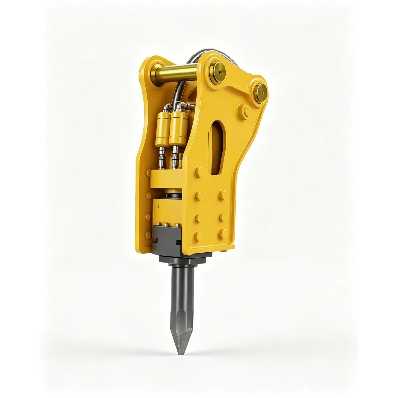 Silent Hydraulic Breaker Hammer Mounted Attachment for Low Noise Urban Construction Operations Side type hydraulic rock breaker