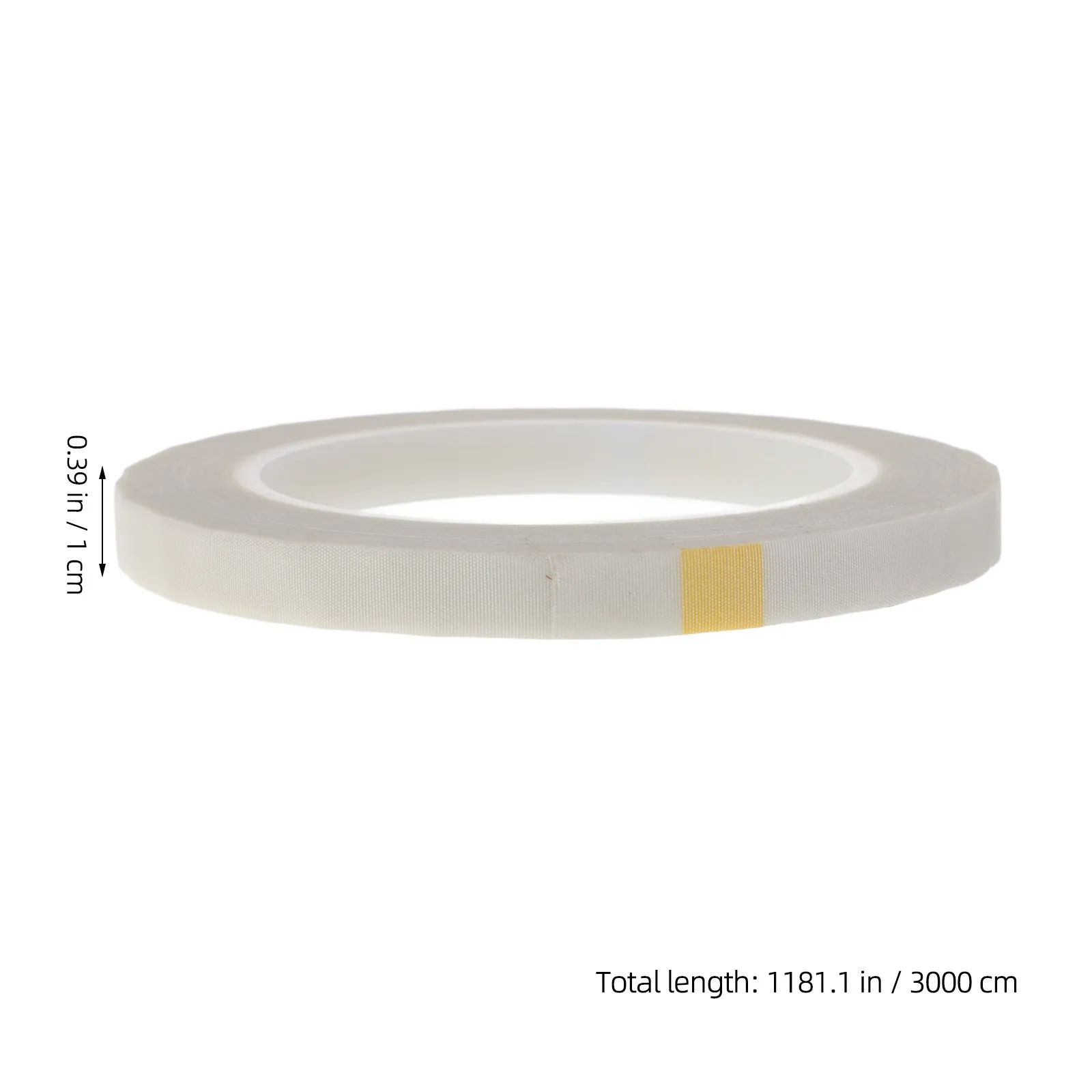 1 Roll High Temperature Resistant Fiberglass Insulation Tape Electrician Wire Tape for Automotive Industrial Electrical Fixation