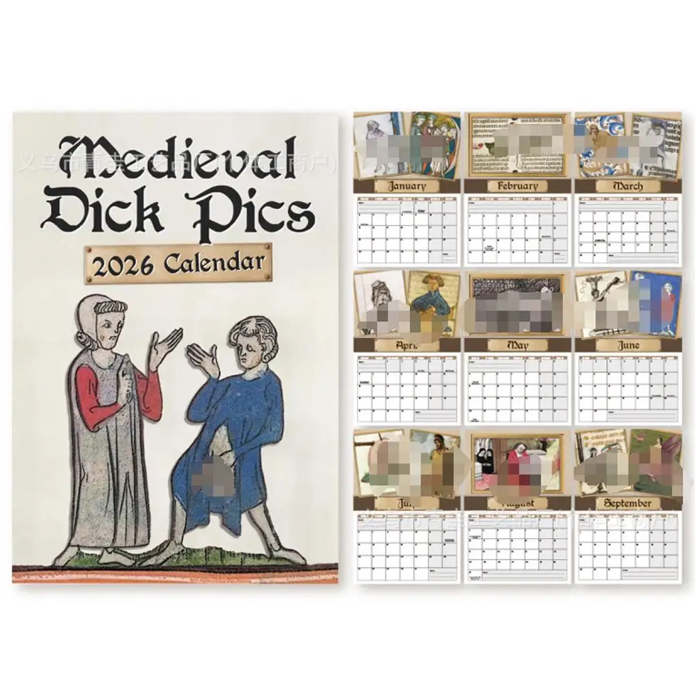 

2026 Wall Calendar Yearly Planner For Office Home School Use Large Grid Design Holiday Mark Monthly Organizer