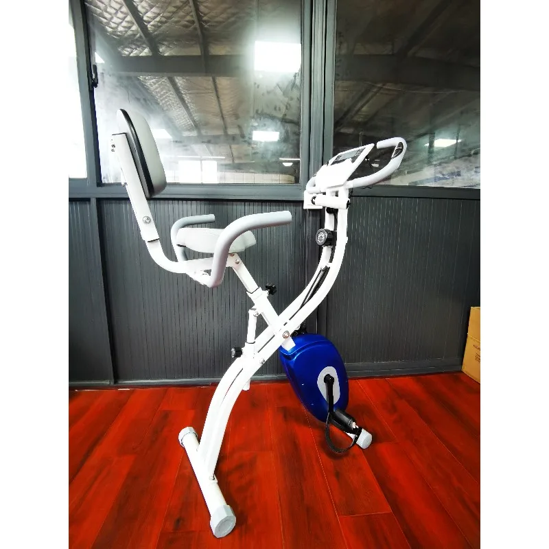 دراجة هوائية مغناطيسية قابلة للطي لعام 2025 - دراجة تمارين رياضية داخلية للمنزل للتدريب