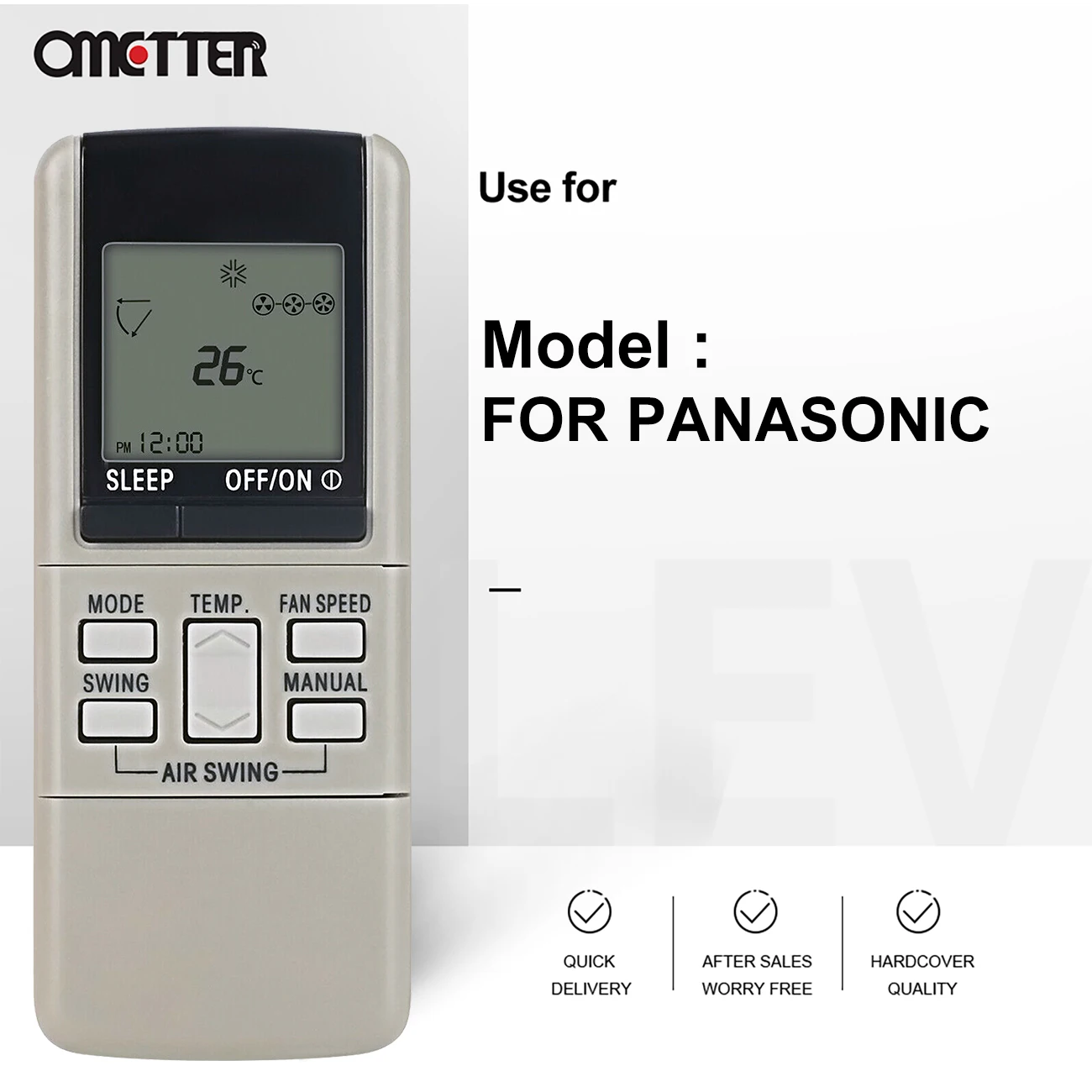 for Panasonic National Air Conditioner Remote Control A75C380 A75C561 A75C559 A75C973 902 258 A75C264 A75C569 A75C598 A75C602