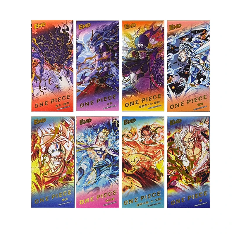 

Japanese Anime One Piece Yamato Portgas-D-Ace Franky Marco Burukku Collectible Cards Christmas Birthday Gifts Children's Toys