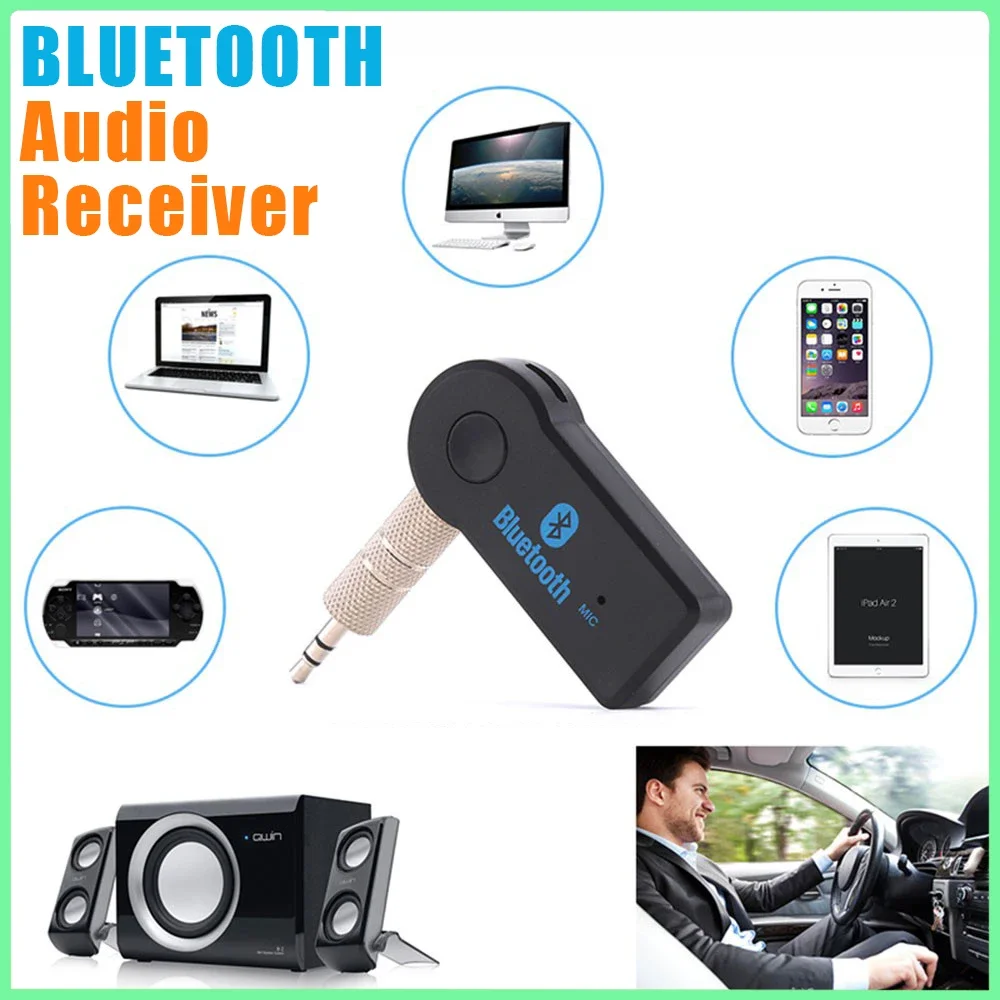 【Fast Delivery】Bluetooth Aux Receiver Audio Wireless Adapter For Car/Speaker/Phones/Earphone/Tv Mini Bluetooth Adapter