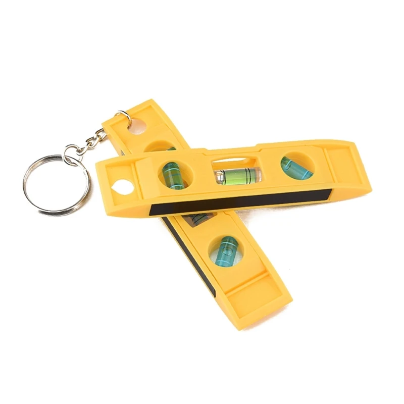 Compact Torpe do Level Magnetic Box Level with 180 90 45 Degree Bubble Level Lightweight 3 Bubble Level with Keychain Drop ship