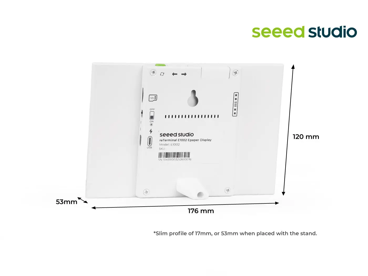 شاشة ePaper ملونة كاملة E1002 شاشة حبر إلكتروني 6 ألوان، TRMNL، ESP32-S3، ESPHome، مساعد منزلي، مصدر مفتوح، تخصيص