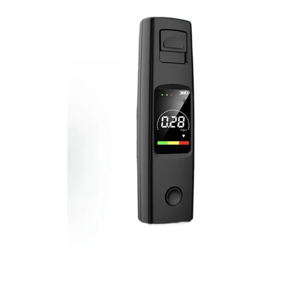 Non Contact For Breathalyzer With LCD Display For Type-C Rechargeable Portable Tester For Instant Blood Concentration Detection