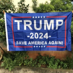 Z-ONE FLAG  Trump 2024 Flag 90X150cm Donald Trump Flag Keep America Great Donald For President USA