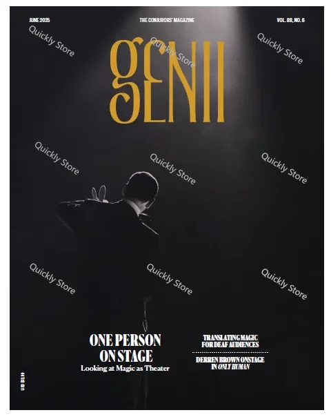 Genii June 2025 Magic tricks (Instant Download) Quickly send