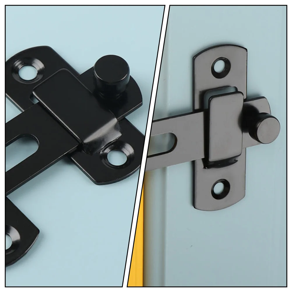 

3pcs Door Lock Hardware Stainless Steel Sliding Bolt Latch Toggle Barn Wood Metal Doors Windows Sheds Cabinet Security Protect
